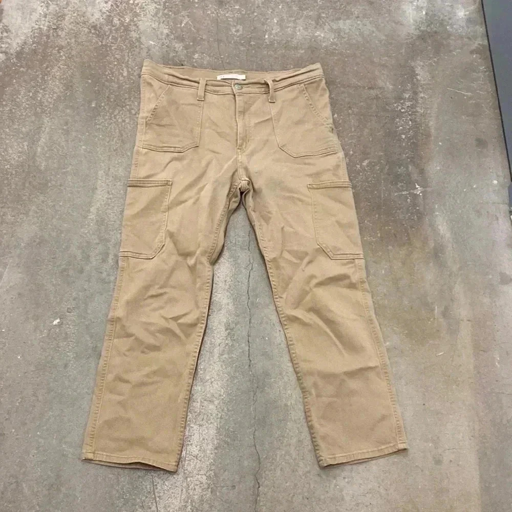 Levi’s 724  high rise straight cop cargo pants